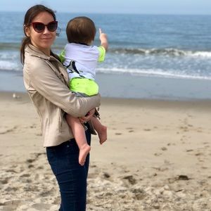 Lamb skin jacket in very good condition.